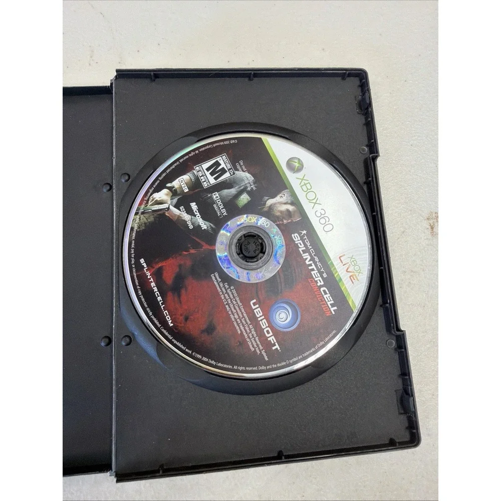 Tom Clancys Splinter Cell Conviction (Xbox 360) NO TRACKING - DISC ONLY